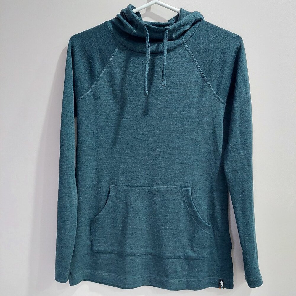 Smartwool Women's 100% Merino Thermal Drape Neck Hoodie, Women's XS